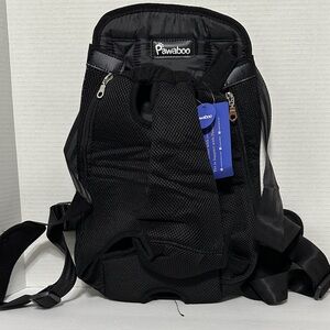 Pawaboo Black Dog Carrier Backpack